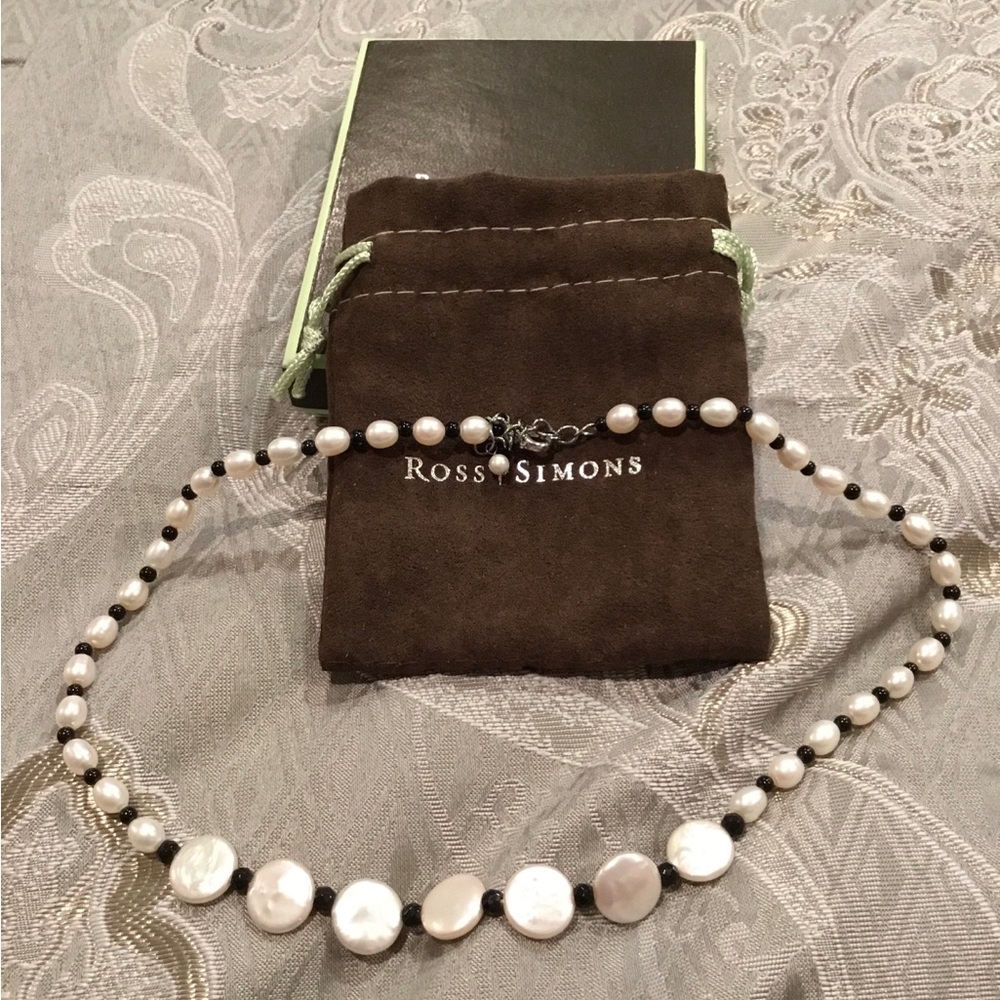 Ross-Simons White Pearl Choker Necklace